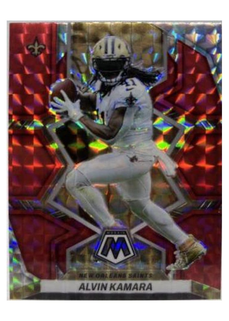 2022 Panini Mosaic Base Set Alvin Kamara #140 card