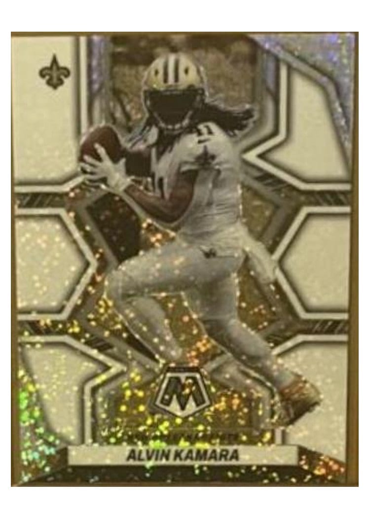 2022 Panini Mosaic Base Set Alvin Kamara #140 card