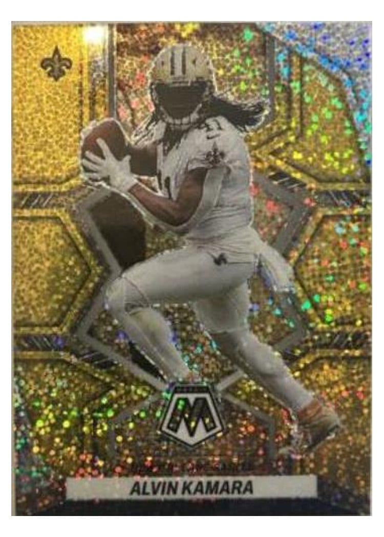 2022 Panini Mosaic Base Set Alvin Kamara #140 card