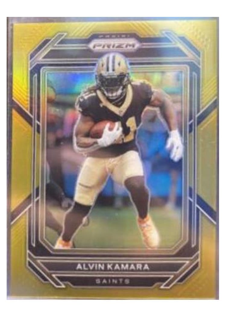 2022 Panini Prizm Base Set Alvin Kamara #208 card