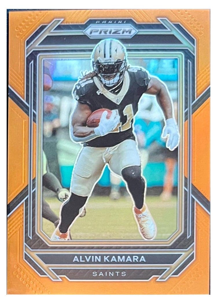 2022 Panini Prizm Base Set Alvin Kamara #208 card