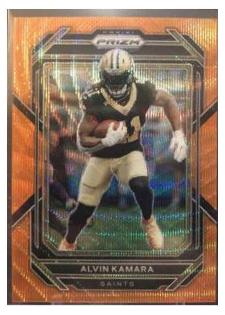 2022 Panini Prizm Base Set Alvin Kamara #208 card