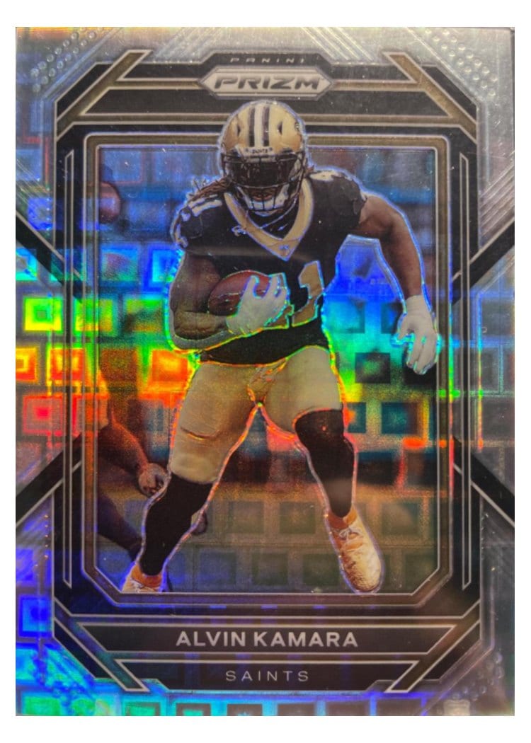 2022 Panini Prizm Base Set Alvin Kamara #208 card