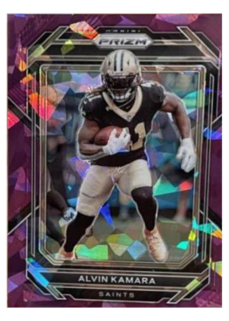 2022 Panini Prizm Base Set Alvin Kamara #208 card