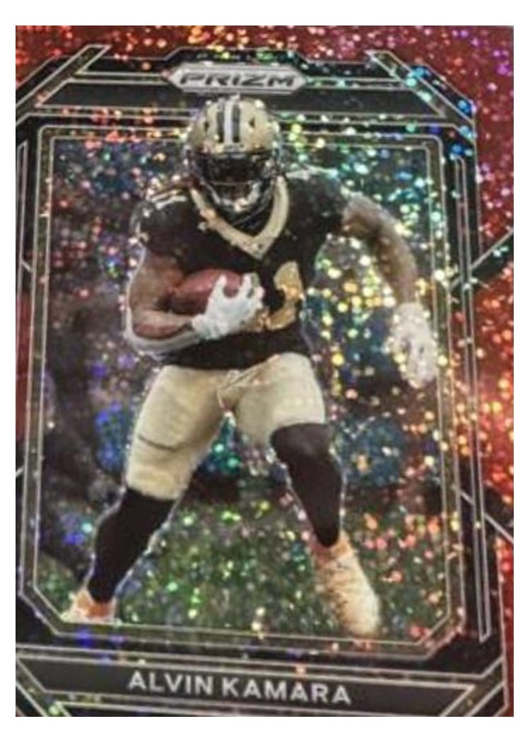 2022 Panini Prizm Base Set Alvin Kamara #208 card