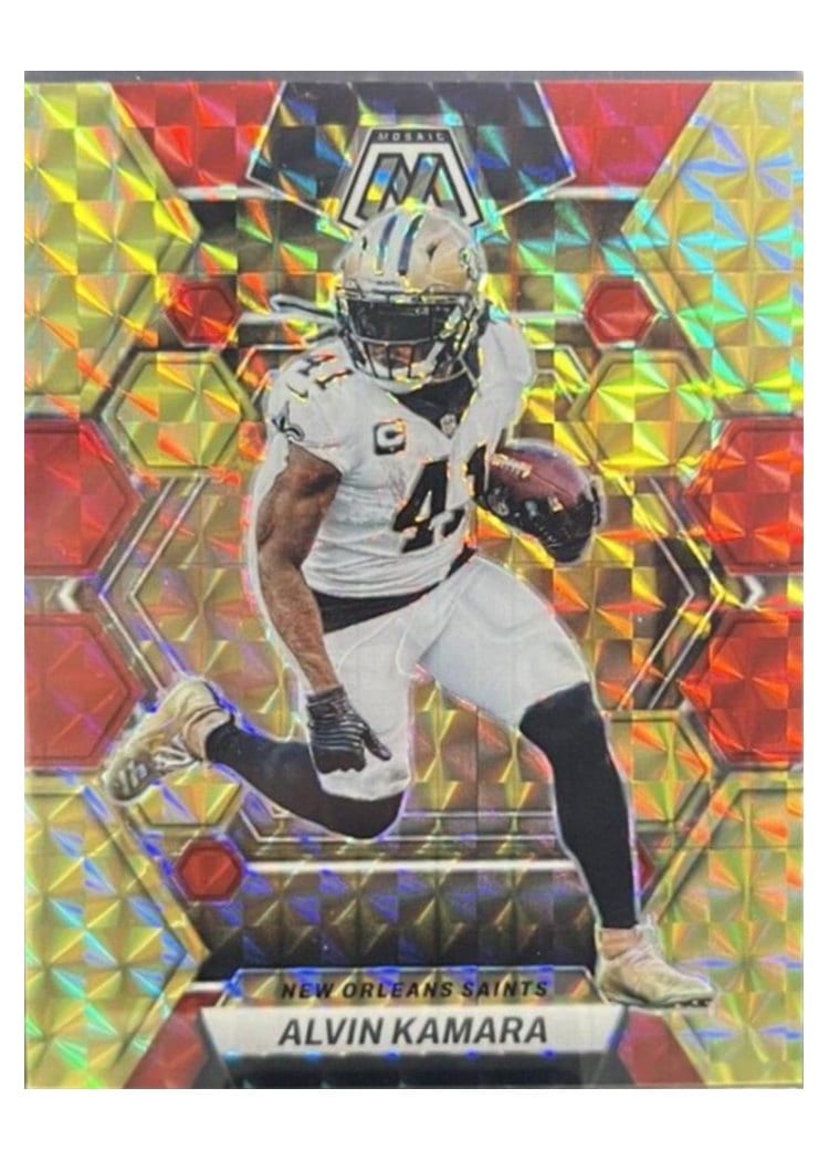 2023 Panini Mosaic Base Set Alvin Kamara #169 card