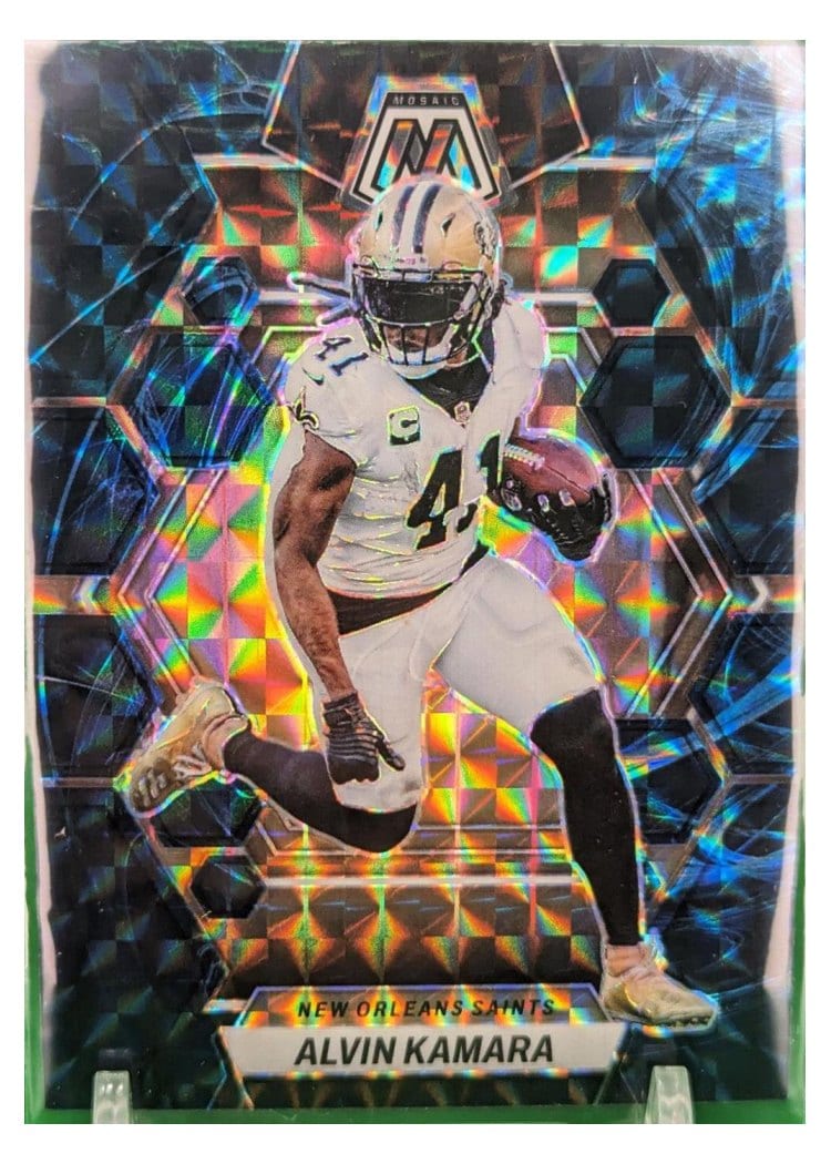 2023 Panini Mosaic Base Set Alvin Kamara Genesis #169 card