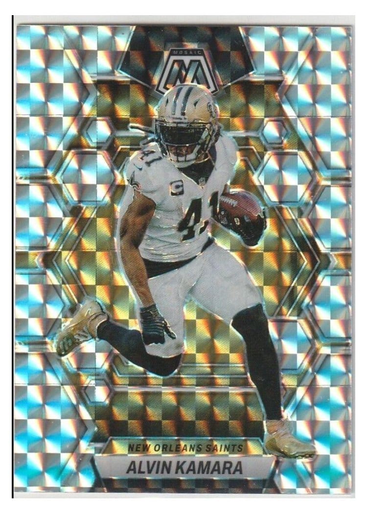 2023 Panini Mosaic Base Set Alvin Kamara #169 card