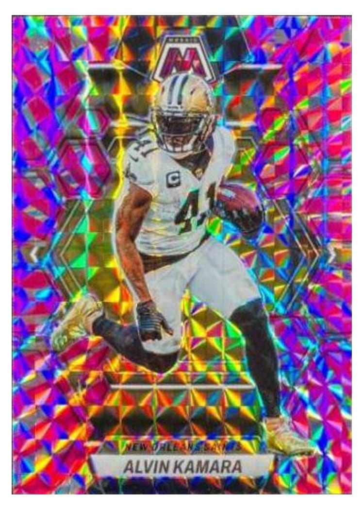 2023 Panini Mosaic Base Set Alvin Kamara #169 card