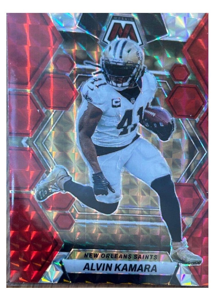 2023 Panini Mosaic Base Set Alvin Kamara #169 card