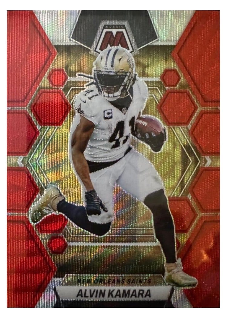 2023 Panini Mosaic Base Set Alvin Kamara #169 card