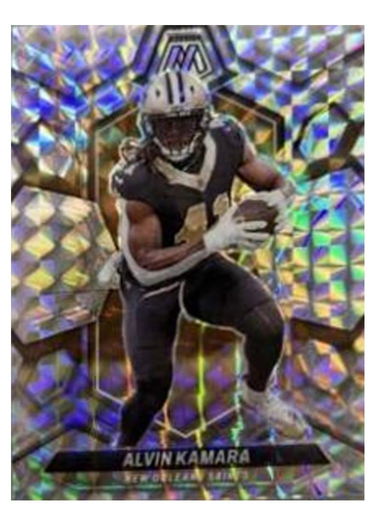 2024 Panini Mosaic Base Set Alvin Kamara #156 card