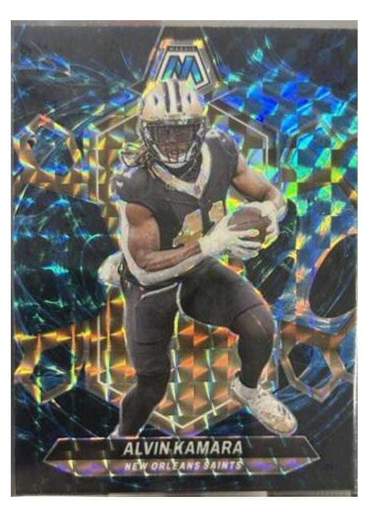 2024 Panini Mosaic Base Set Alvin Kamara Genesis #156 card