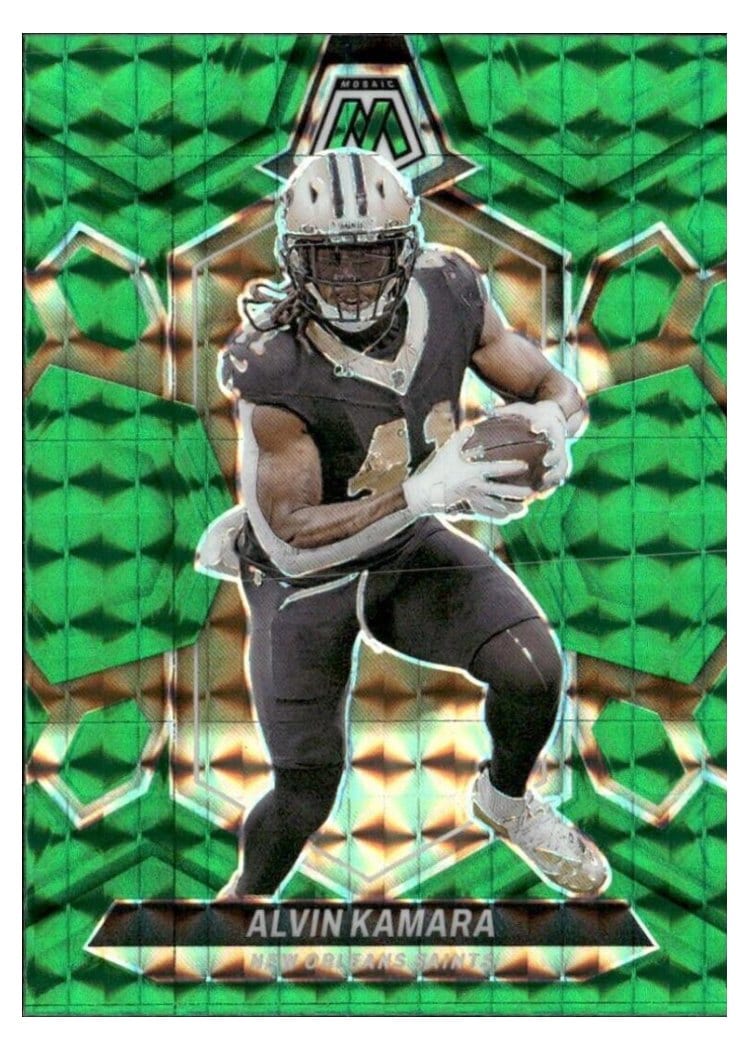 2024 Panini Mosaic Base Set Alvin Kamara #156 card