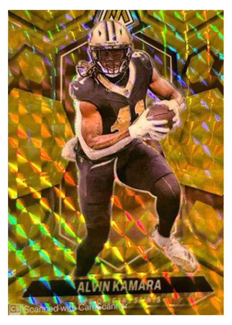 2024 Panini Mosaic Base Set Alvin Kamara #156 card