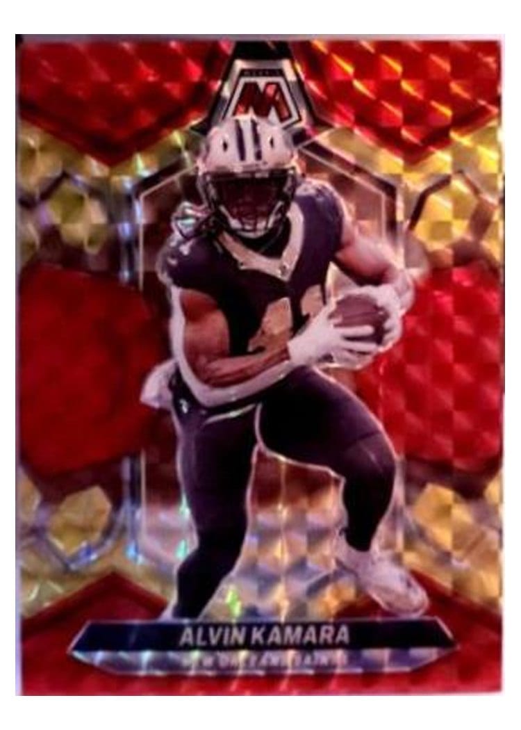 2024 Panini Mosaic Base Set Alvin Kamara #156 card
