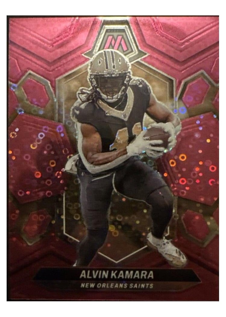 2024 Panini Mosaic Base Set Alvin Kamara #156 card