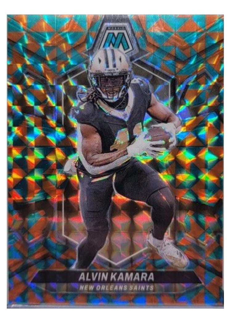 2024 Panini Mosaic Base Set Alvin Kamara #156 card
