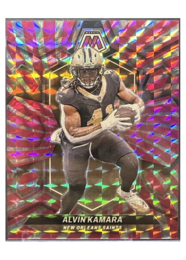 2024 Panini Mosaic Base Set Alvin Kamara #156 card
