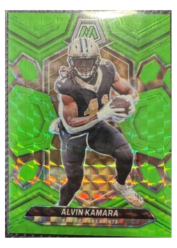 2024 Panini Mosaic Base Set Alvin Kamara #156 card