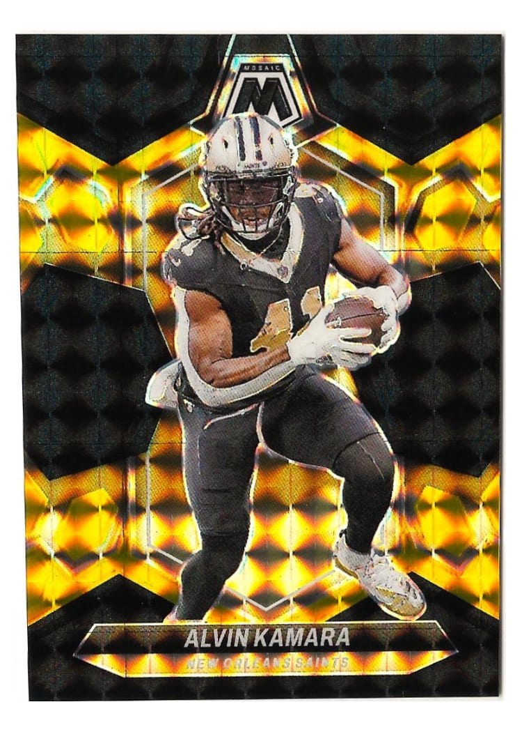 2024 Panini Mosaic Base Set Alvin Kamara #156 card