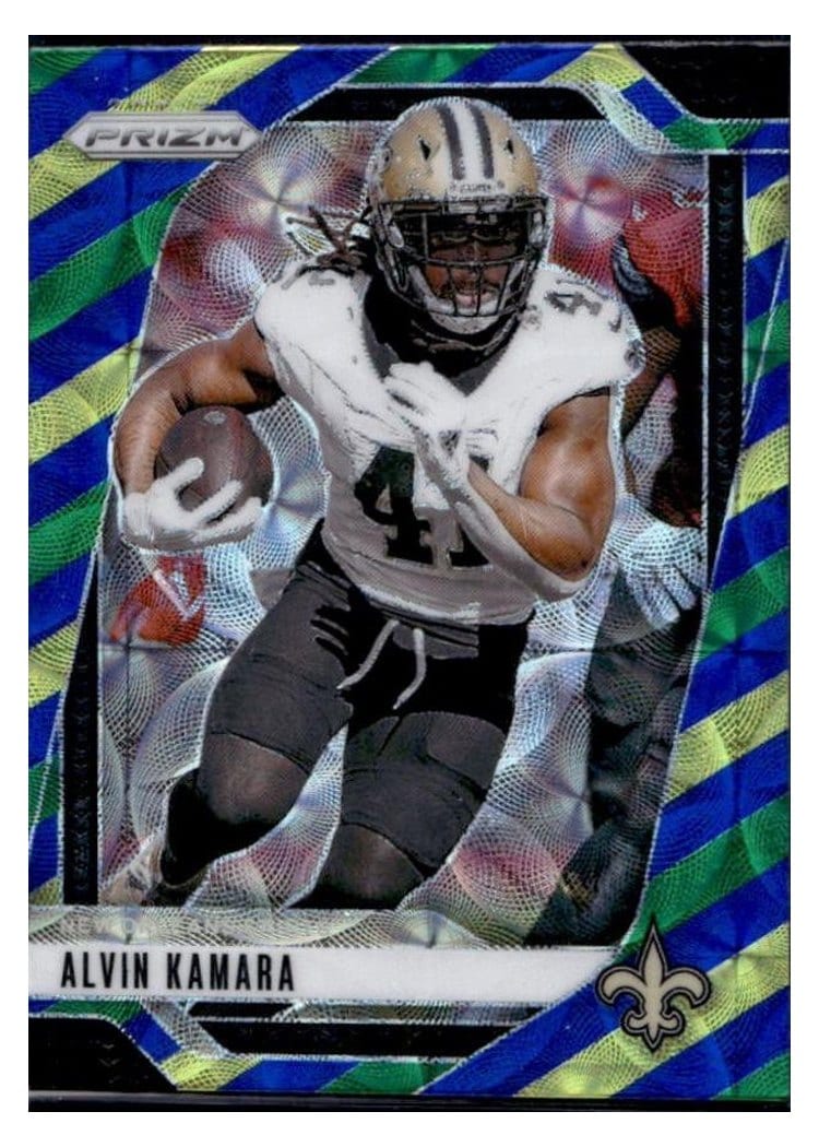 2024 Panini Prizm Base Set Alvin Kamara #204 card