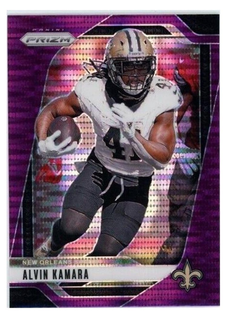 2024 Panini Prizm Base Set Alvin Kamara #204 card