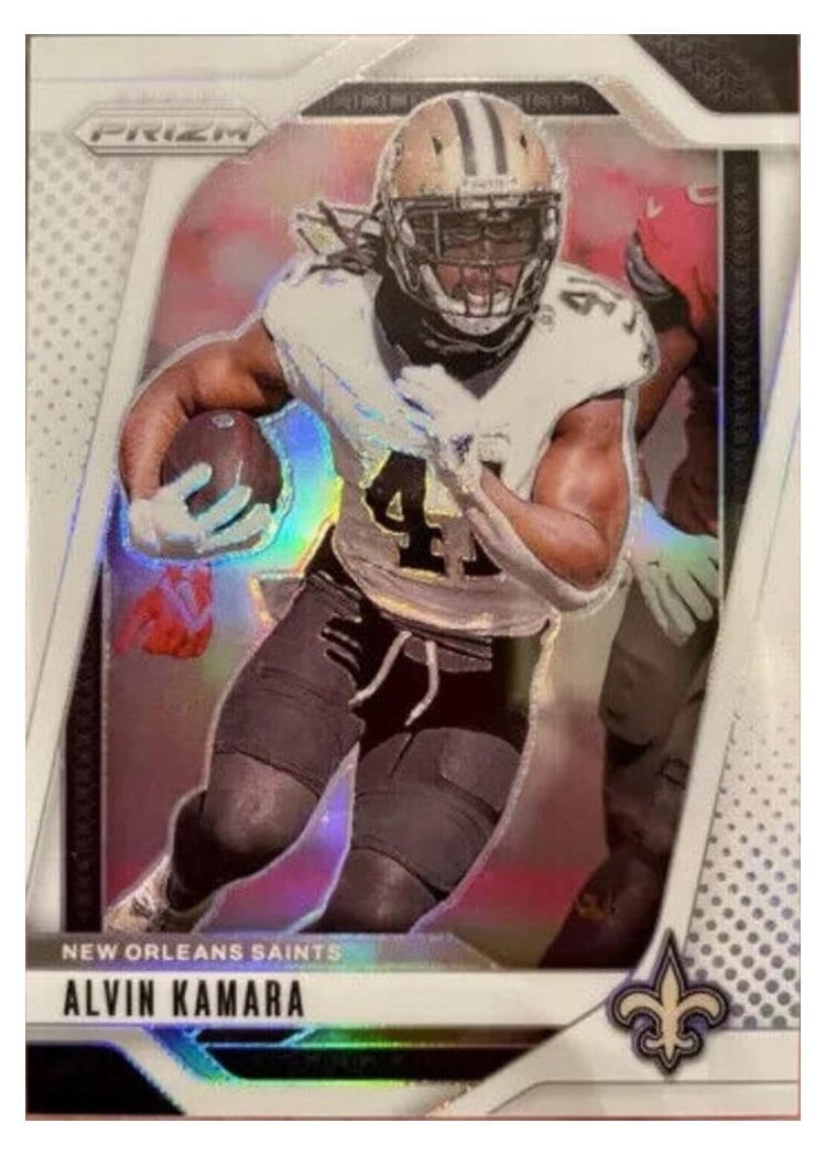 2024 Panini Prizm Base Set Alvin Kamara #204 card