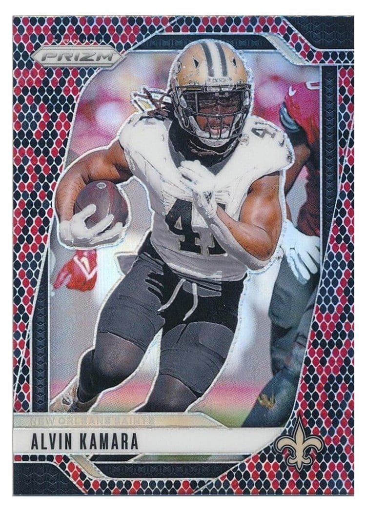 2024 Panini Prizm Base Set Alvin Kamara #204 card