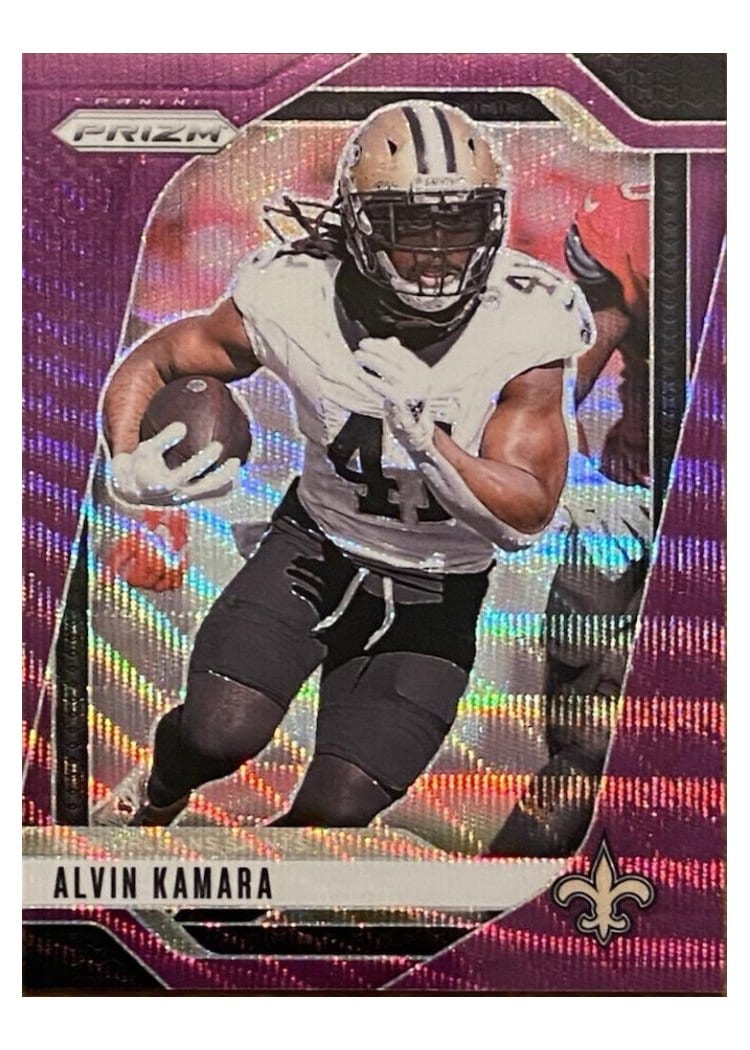 2024 Panini Prizm Base Set Alvin Kamara #204 card