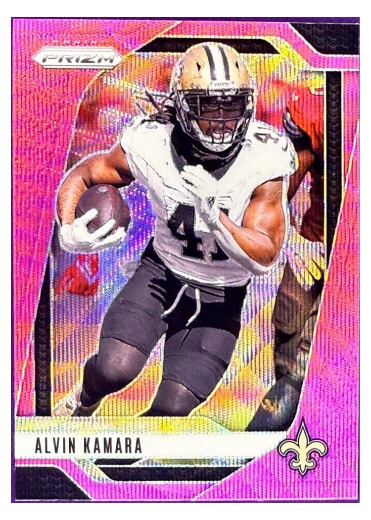 2024 Panini Prizm Base Set Alvin Kamara #204 card