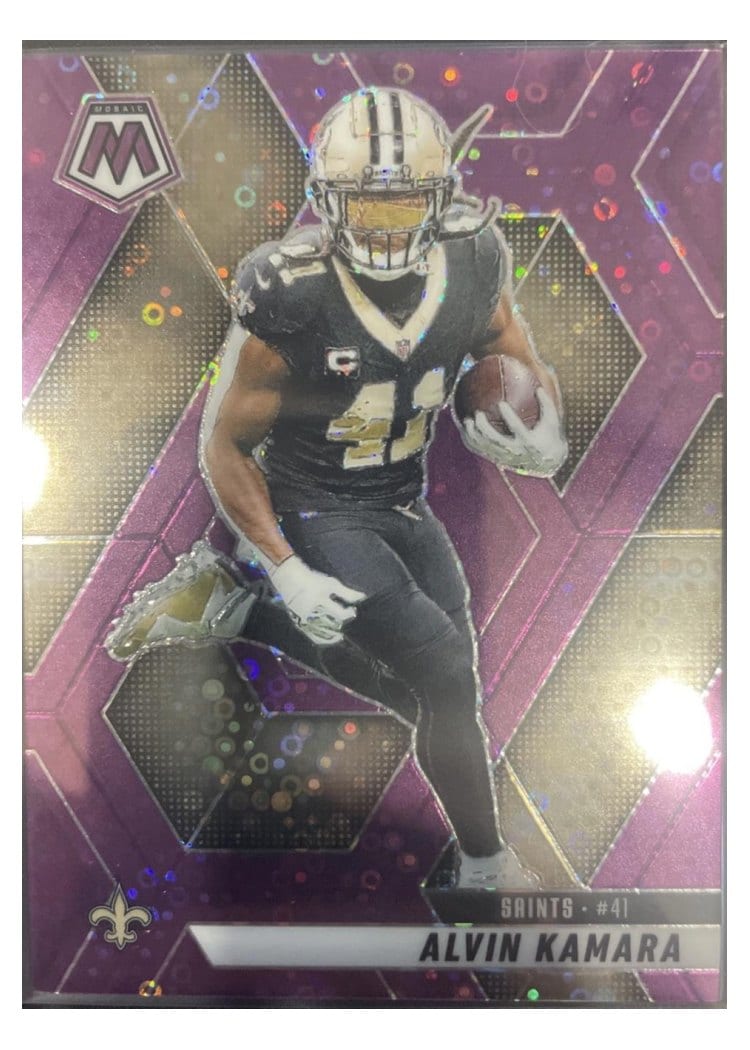 2025 Panini Mosaic Base Set Alvin Kamara #188 card