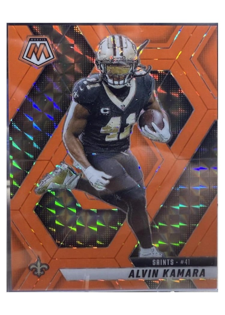 2025 Panini Mosaic Base Set Alvin Kamara #188 card
