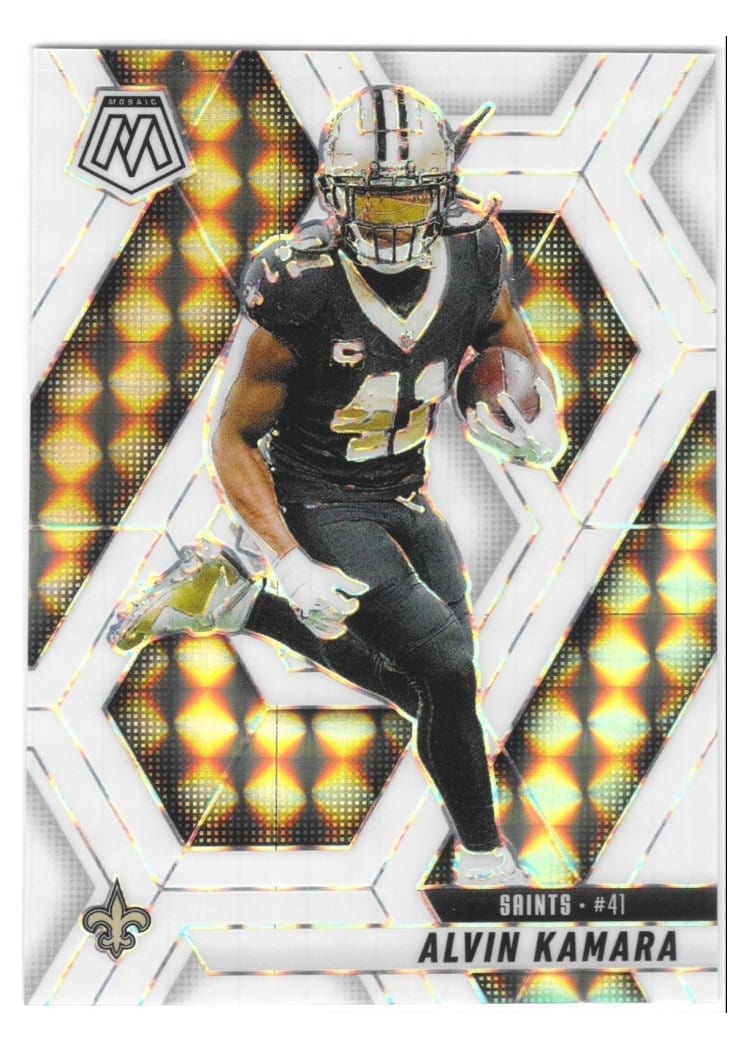 2025 Panini Mosaic Base Set Alvin Kamara #188 card