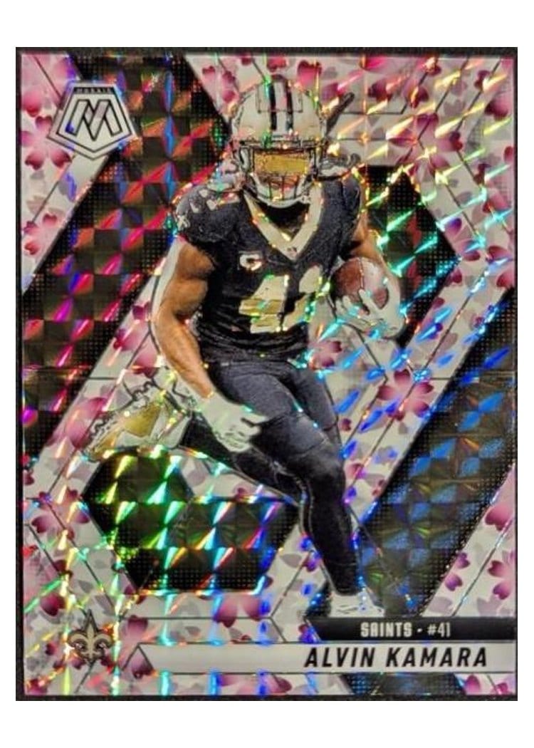 2025 Panini Mosaic Base Set Alvin Kamara #188 card