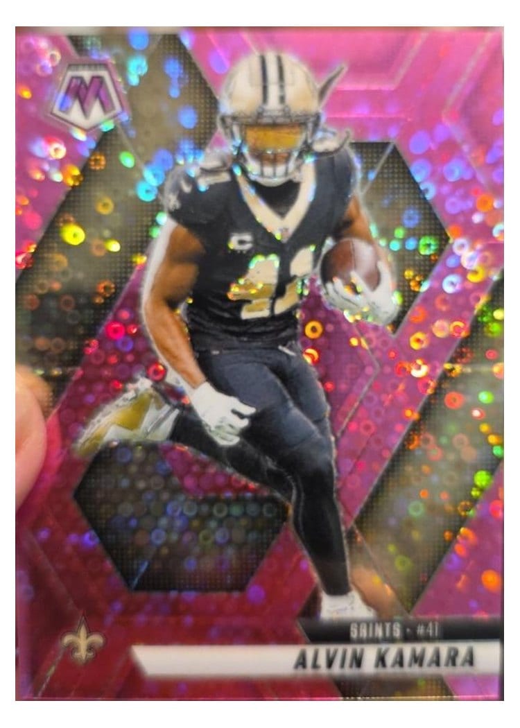 2025 Panini Mosaic Base Set Alvin Kamara #188 card