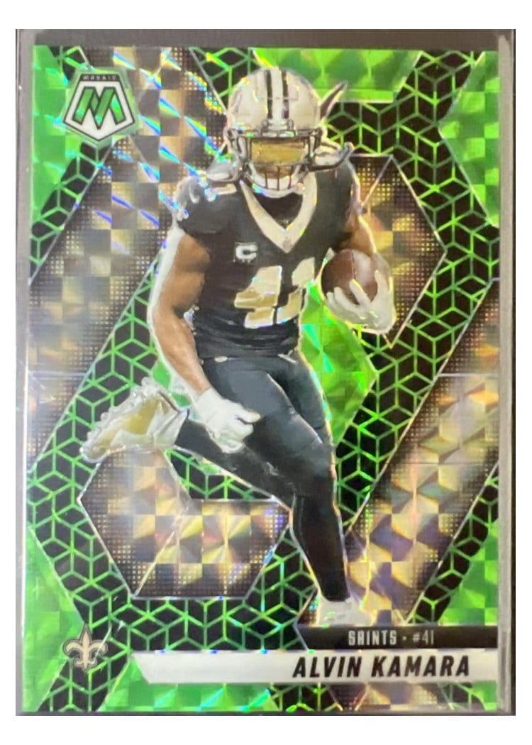 2025 Panini Mosaic Base Set Alvin Kamara #188 card