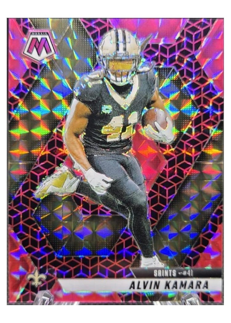 2025 Panini Mosaic Base Set Alvin Kamara #188 card