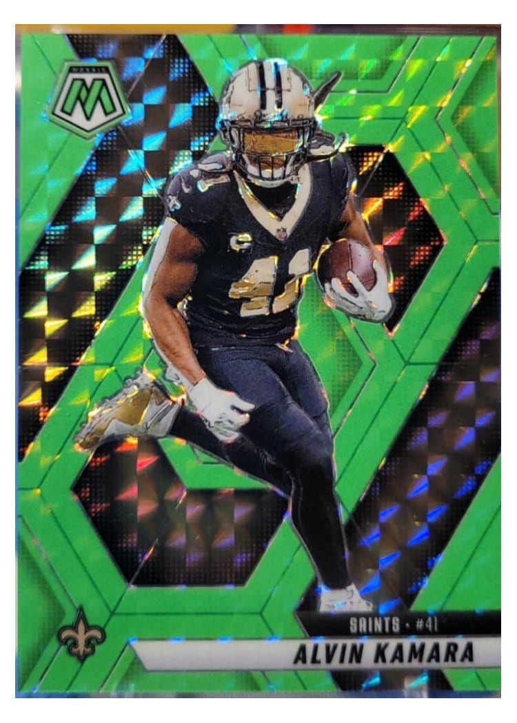 2025 Panini Mosaic Base Set Alvin Kamara #188 card