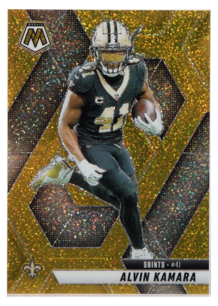 2025 Panini Mosaic Base Set Alvin Kamara #188 card