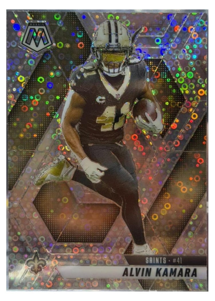 2025 Panini Mosaic Base Set Alvin Kamara #188 card