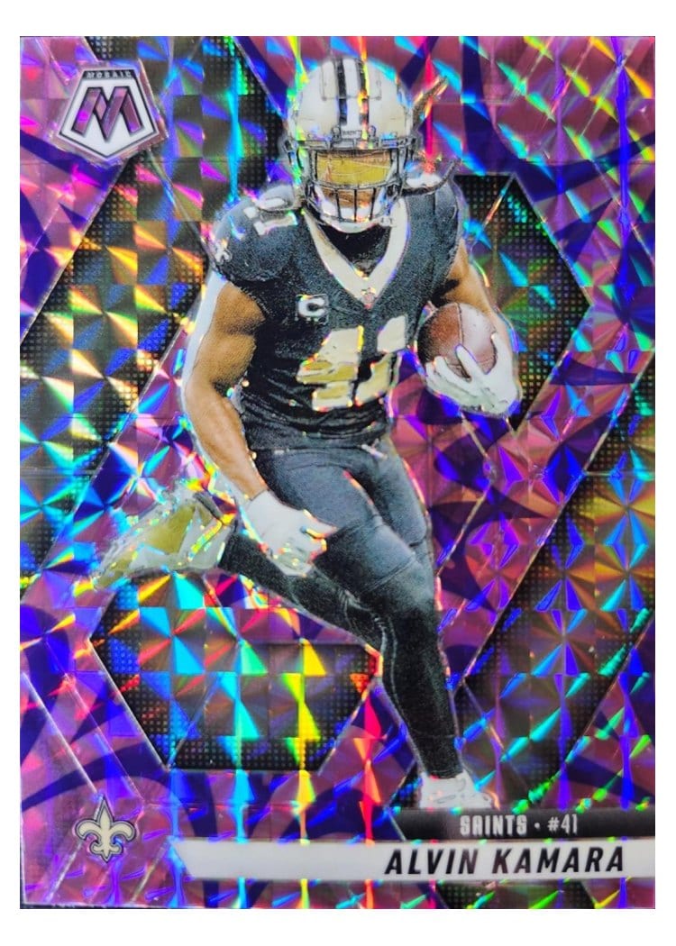 2025 Panini Mosaic Base Set Alvin Kamara #188 card