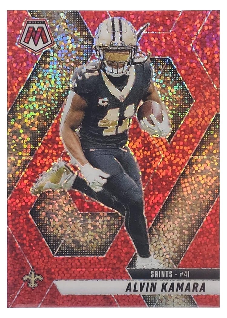 2025 Panini Mosaic Base Set Alvin Kamara #188 card