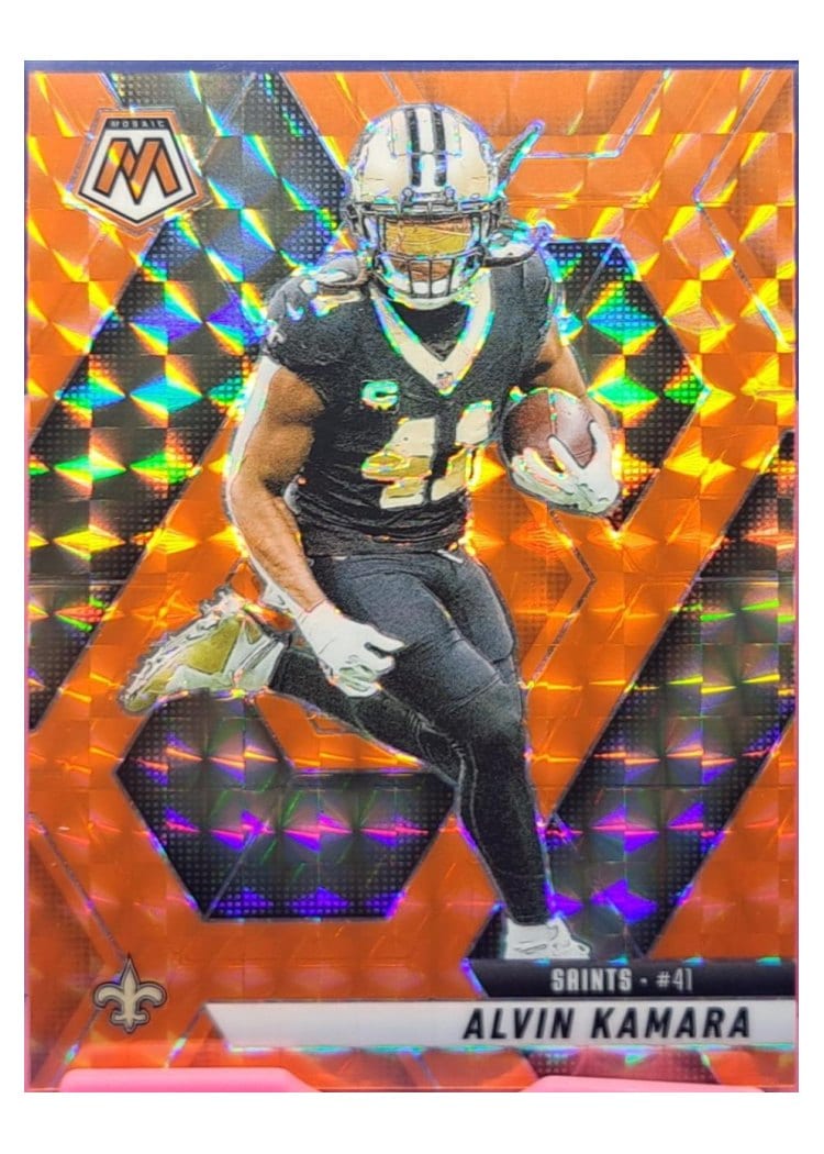 2025 Panini Mosaic Base Set Alvin Kamara #188 card