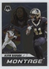 2025 Panini Mosaic Montage Alvin Kamara #13 card