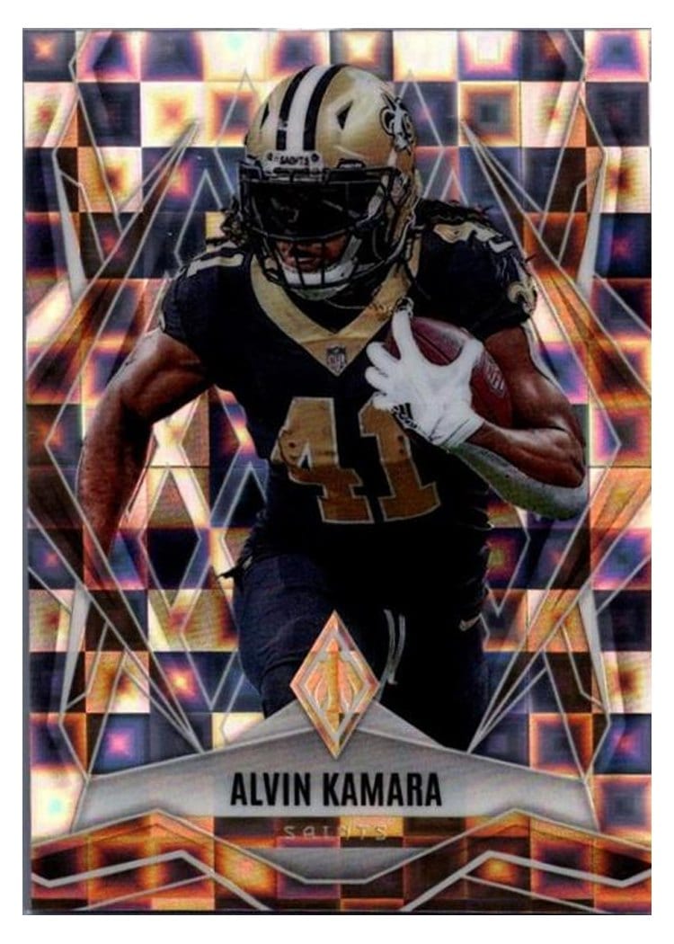2025 Panini Phoenix Base Set Alvin Kamara Silver Pandora #22 card