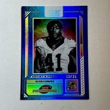 2025 Score The Franchise Alvin Kamara #23 card