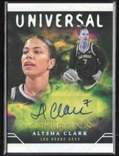 2024 Panini Origins WNBA Universal Autographs Alysha Clark #UA-ALC card