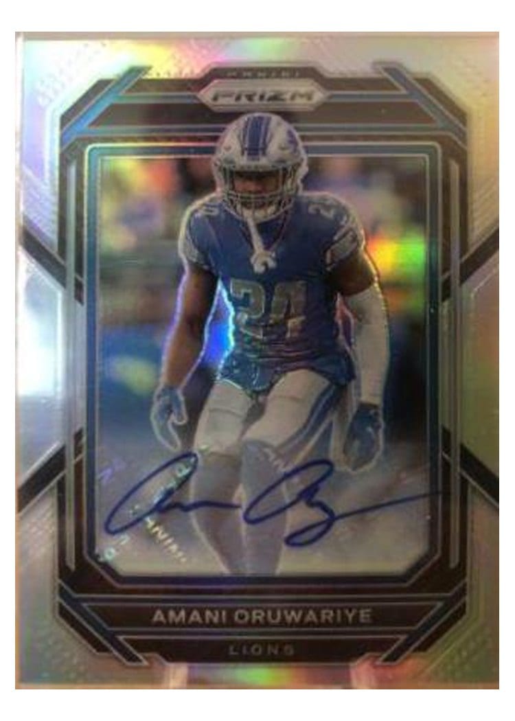 2022 Panini Prizm Base Set Amani Oruwariye #101 card