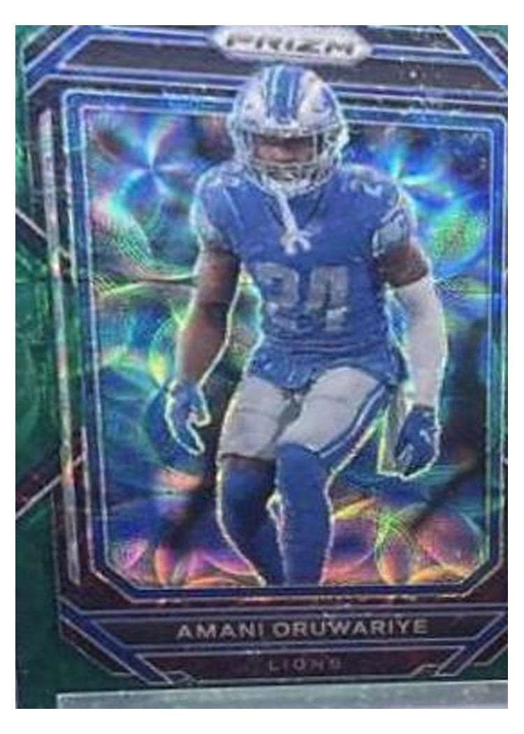 2022 Panini Prizm Base Set Amani Oruwariye #101 card